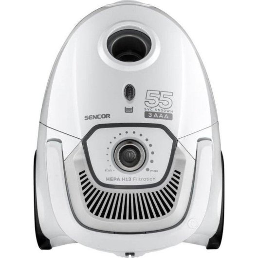 Aspirateur avec Sac Sencor SVC 5500WH 700W Filtre HEPA H13 Blanc