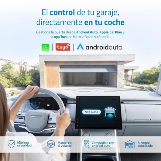 Interrupteur Intelligent Nivian NVS-GARAGEOPENER-W WiFi Bluetooth Compatible Tuya