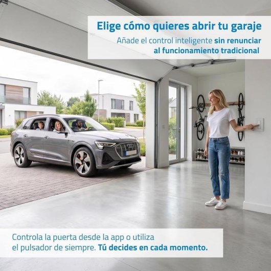 Interrupteur Intelligent Nivian NVS-GARAGEOPENER-W WiFi Bluetooth Compatible Tuya