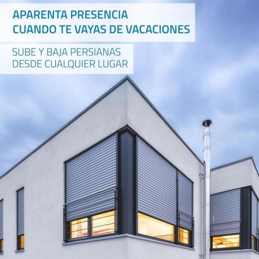 Interruttore Intelligente NIVIAN NVS-SMARTCURTAIN-WR-KIT WiFi con Telecomando RF e App Tuya