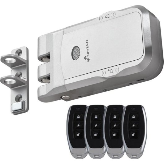 Serratura Intelligente NIVIAN SmartBolt WiFi Apertura con App e Telecomandi