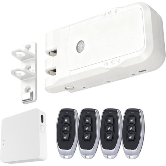 Serratura Intelligente NIVIAN SmartBolt WiFi Apertura con App e Telecomandi