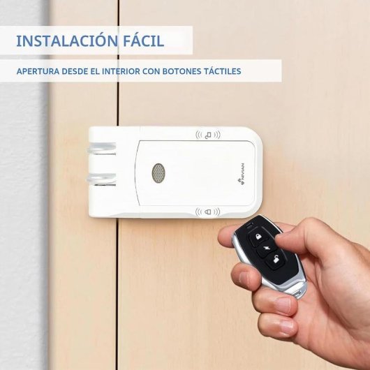 Serratura Intelligente NIVIAN SmartBolt WiFi Apertura con App e Telecomandi