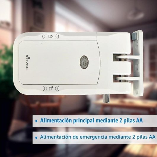 Serratura Intelligente NIVIAN SmartBolt WiFi Apertura con App e Telecomandi