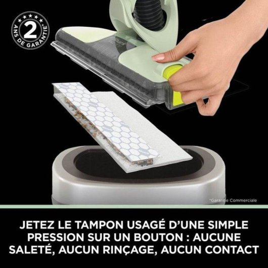 Akku Staubsauger Shark Vacmop VM200EUGN 85W 10 Min Einweg-Pads