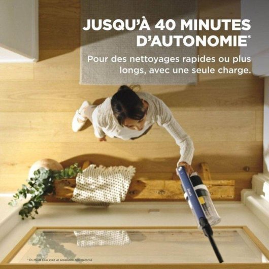 Aspirateur sans Fil Shark IY143HEU 216W 40 min TurboPro Detect LED Anti-enchevêtrement