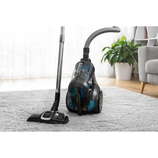 Aspirateur sans Sac Sencor SVC 1086TQ 700W 3,5L HEPA H13 Noir/Bleu