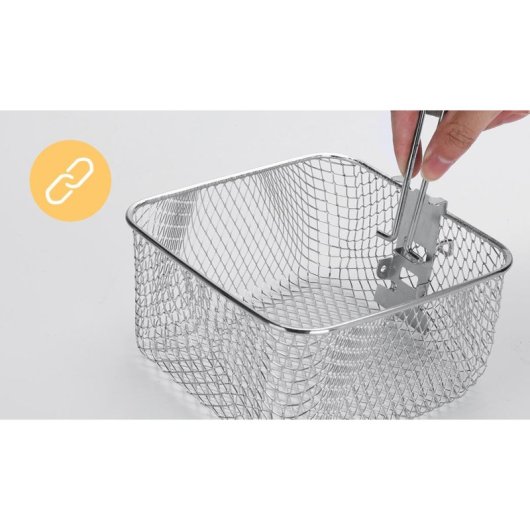 Freidora de Aceite Aigostar 30IZD 1,5 L 1000 W Ventana con termostato regulable
