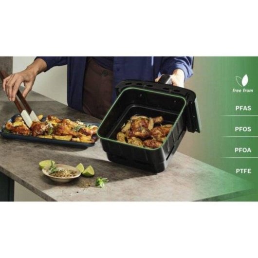 Airfryer Bosch Serie 6 MAFD661B7 Double Compartiment 12 L 2800 W
