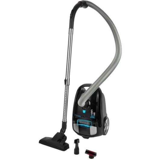 Aspirapolvere con Sacco Sencor SVC 7500BK 750W Filtro HEPA H13 75 dB