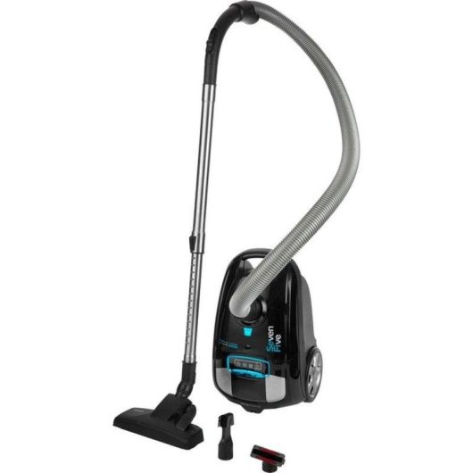 Aspirapolvere con Sacco Sencor SVC 7500BK 750W Filtro HEPA H13 75 dB