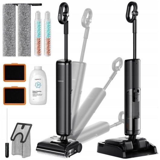 Aspirador fregona UWANT DX800 350 W vapor negro