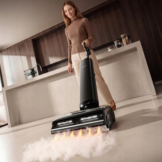 Aspirador fregona UWANT DX800 350 W vapor negro