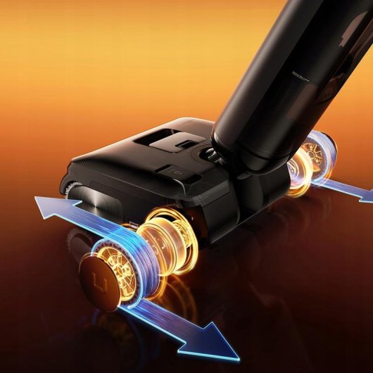 Aspirador fregona UWANT DX800 350 W vapor negro