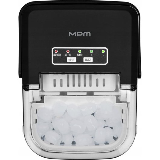 Eismaschine MPM MKD-206 100W 0.8L 12kg/24h Schwarz