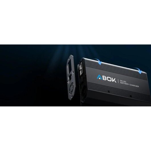 Estação de carga DC-DC ABOK ACS500 500W 12/24V para 48V Alternador Inteligente