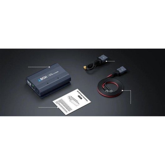 Estação de carga DC-DC ABOK ACS500 500W 12/24V para 48V Alternador Inteligente