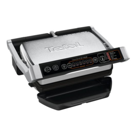 Gril électrique Tefal OptiGrill GC706D34 2000W Acier Inoxidable