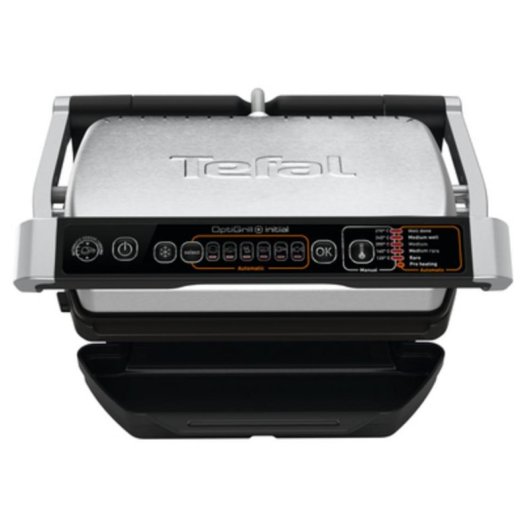 Gril électrique Tefal OptiGrill GC706D34 2000W Acier Inoxidable