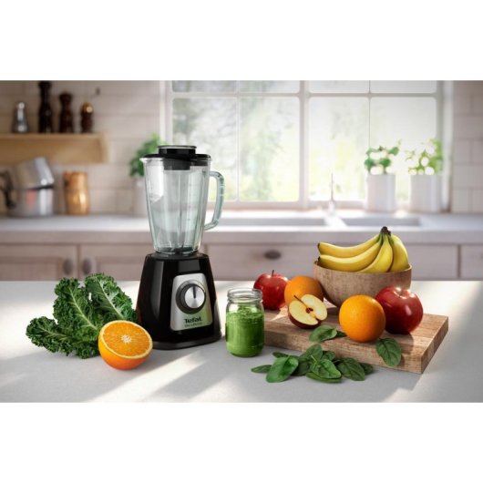 Blender Tefal BlendForce II BL4358 800 W 1,75 L Verre Noir