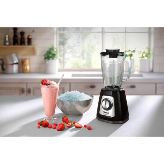 Blender Tefal BlendForce II BL4358 800 W 1,75 L Verre Noir