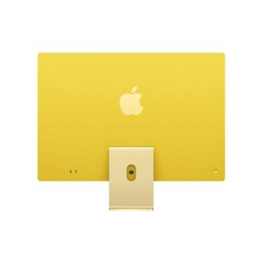 Ordenador Todo en uno Apple iMac M4 CPU de 8 núcleos 16 GB 256 GB SSD 24" macOS Amarillo Vidrio estándar + Gigabit
