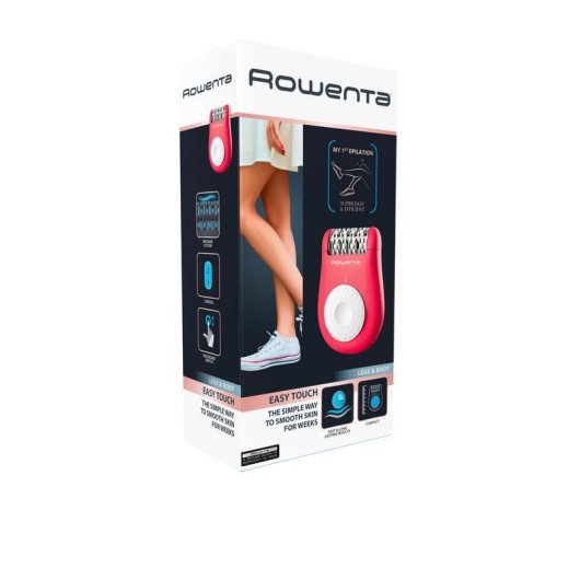Épilateur Électrique Rowenta Easy Touch EP1110 2 Vitesses 1 Tête Compact