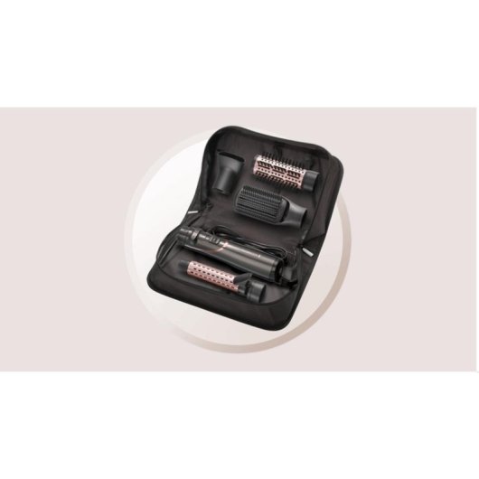 Warmluftbürste Remington AS8606 800W Keramik Ionen 2 Temperaturen Kaltluft Schwarz Roségold