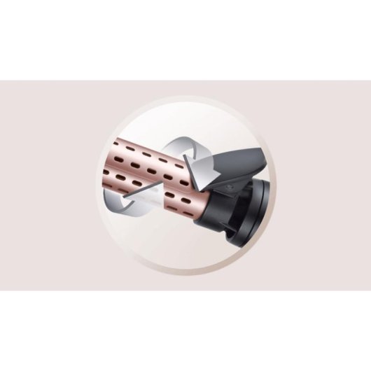 Warmluftbürste Remington AS8606 800W Keramik Ionen 2 Temperaturen Kaltluft Schwarz Roségold