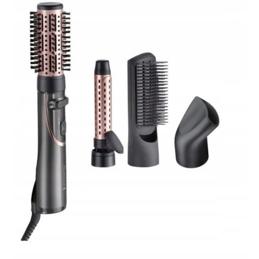 Warmluftbürste Remington AS8606 800W Keramik Ionen 2 Temperaturen Kaltluft Schwarz Roségold