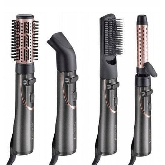 Warmluftbürste Remington AS8606 800W Keramik Ionen 2 Temperaturen Kaltluft Schwarz Roségold