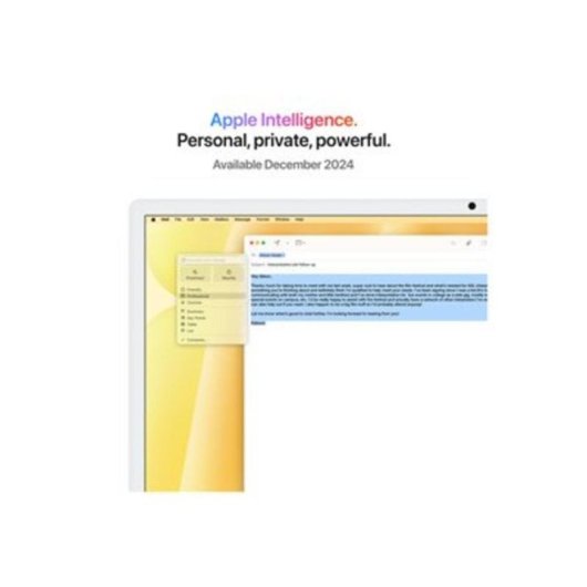 Ordenador Todo en uno Apple iMac M4 CPU de 8 núcleos 24 GB 512 GB SSD 24" macOS Amarillo Vidrio estándar + Touch ID numérico Gigabit