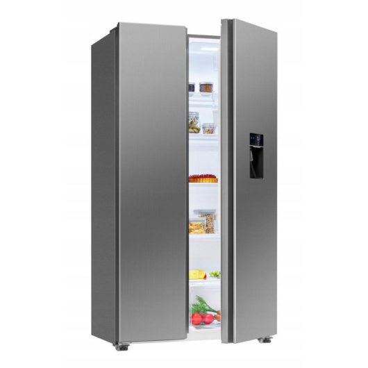 Réfrigérateur Américain Bomann SBS 7367 Total No Frost 177 cm 439 L D Inox