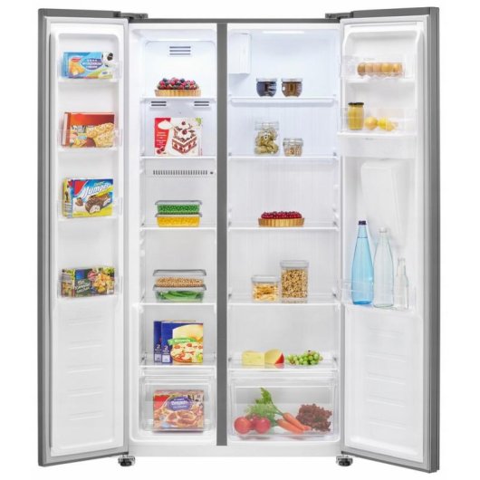 Réfrigérateur Américain Bomann SBS 7367 Total No Frost 177 cm 439 L D Inox