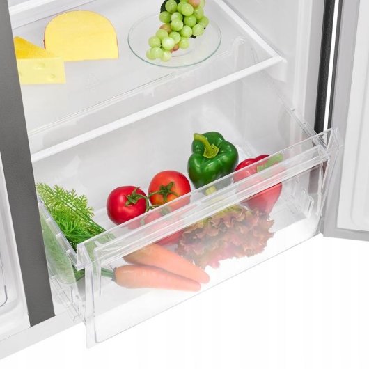 Réfrigérateur Américain Bomann SBS 7367 Total No Frost 177 cm 439 L D Inox