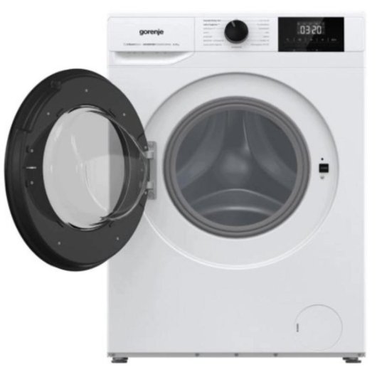 Lavadora Gorenje W3NGPI72SAS/PL Carga frontal 7 kg 1200 rpm A blanca con vapor y AddLoad
