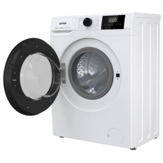 Lavadora Gorenje W3NGPI72SAS/PL Carga frontal 7 kg 1200 rpm A blanca con vapor y AddLoad