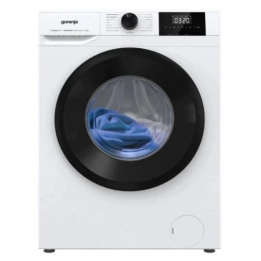 Lavadora Gorenje W3NGPI72SAS/PL Carga frontal 7 kg 1200 rpm A blanca con vapor y AddLoad