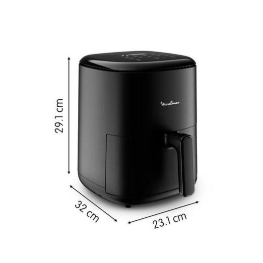 Heißluftfritteuse Moulinex Easy Fry Compact EZ145820 3L 1300W Touch 10 Programme Schwarz