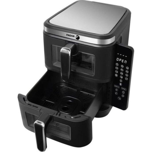 Airfryer Fagor FGD11 Dual 11L 2800W Double Panier 12 Programmes