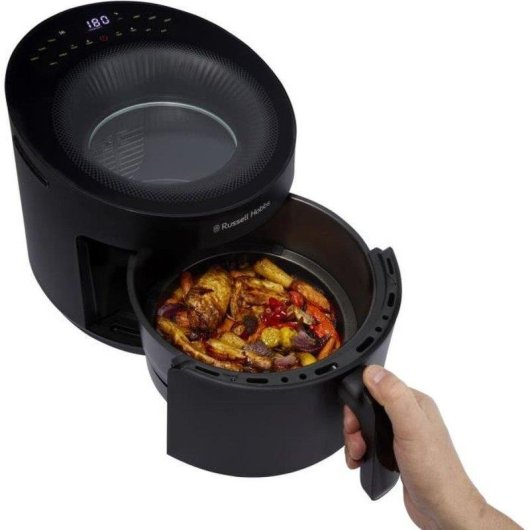 Airfryer Russell Hobbs Satisfry Air Panoramic 27420-56 Fenêtre 5L 1500W 10 Programmes