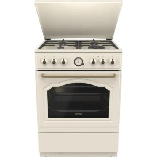 Cuisinière Gorenje GKS6C71CLI 71L Gaz AirFry Crème
