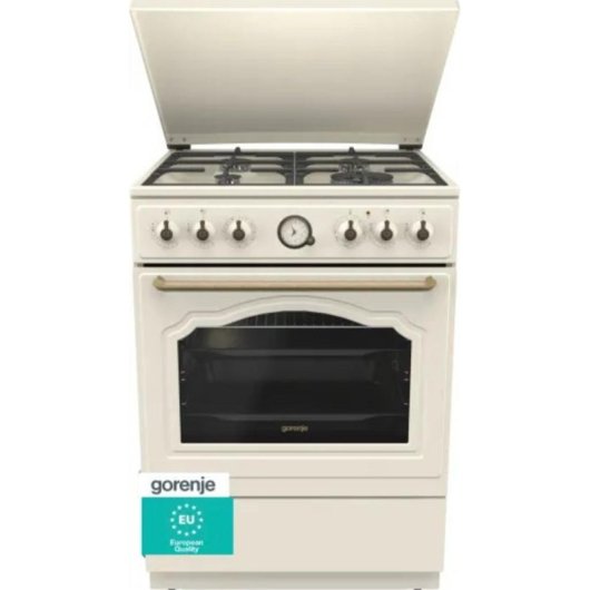 Cuisinière Gorenje GKS6C71CLI 71L Gaz AirFry Crème