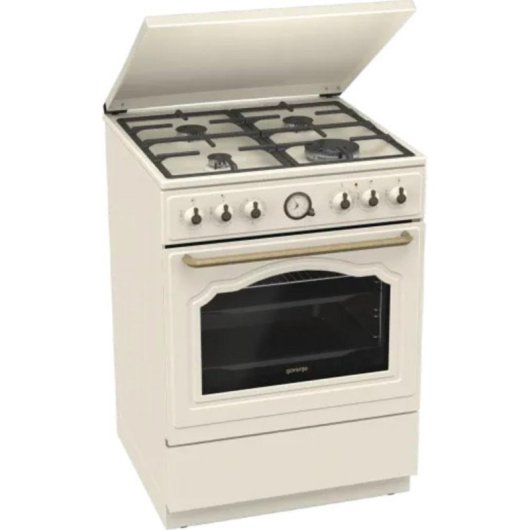 Cuisinière Gorenje GKS6C71CLI 71L Gaz AirFry Crème