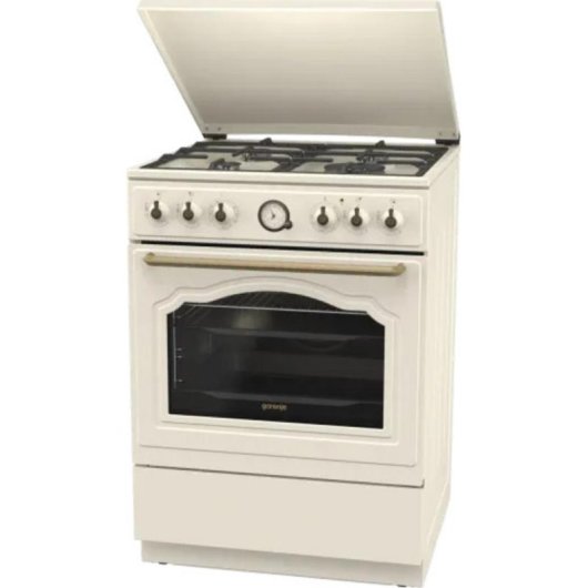 Cuisinière Gorenje GKS6C71CLI 71L Gaz AirFry Crème