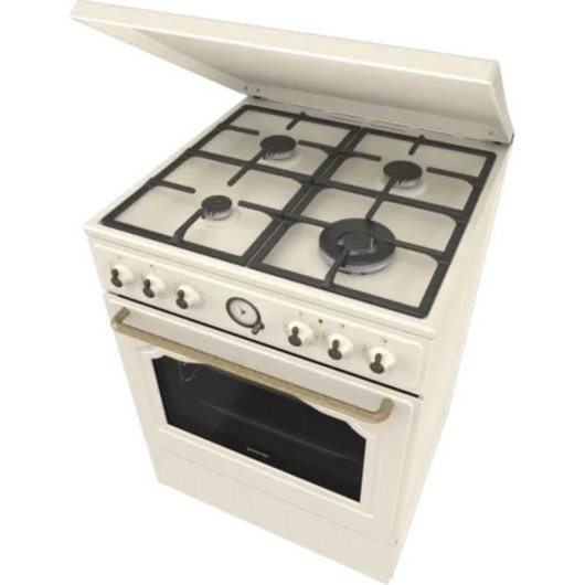 Cuisinière Gorenje GKS6C71CLI 71L Gaz AirFry Crème