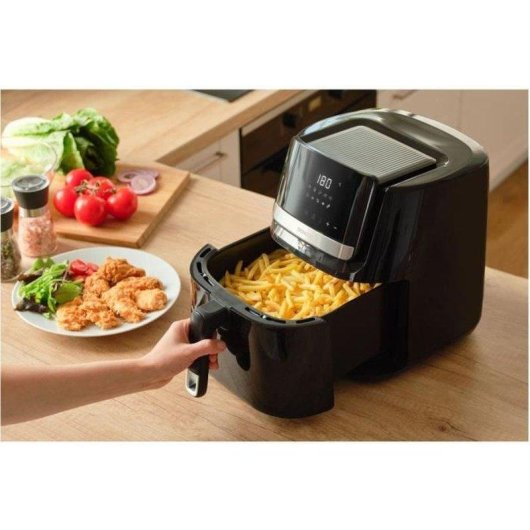 Air Fryer Sencor SFR 6550BK 6,5L 1600W Painel Digital 10 Programas