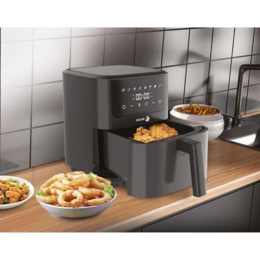 Airfryer Fagor FGR65 6,5L 1600W Écran Tactile 8 Programmes Minuteur