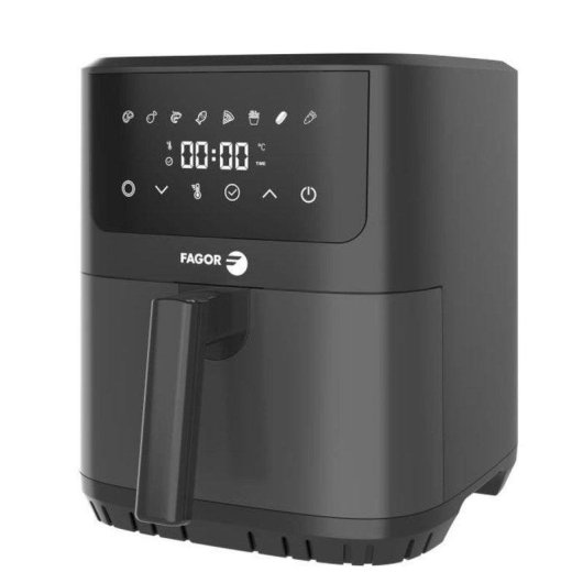 Airfryer Fagor FGR65 6,5L 1600W Écran Tactile 8 Programmes Minuteur