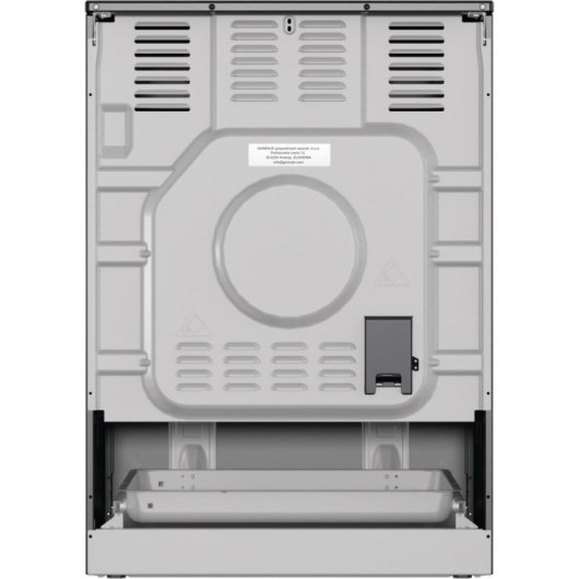 Cuisinière électrique Gorenje GECS6B70CLB 4 zones ceramiques 71 L